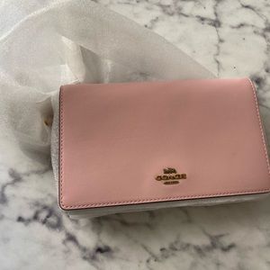 Brand new pink Coach crossbody bag